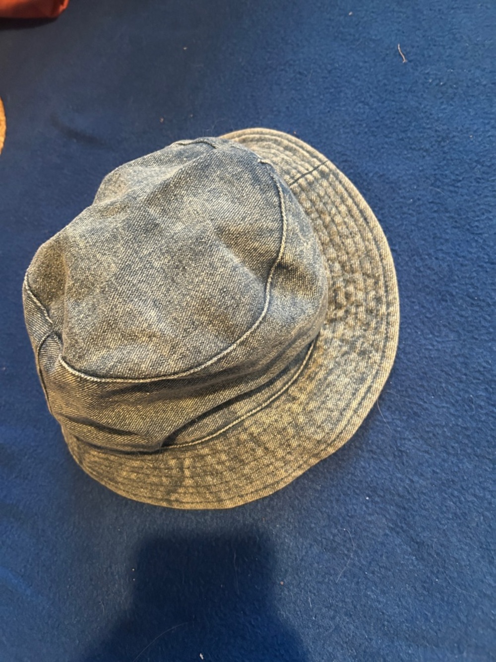 wild fable denim-look bucket hat in gray
